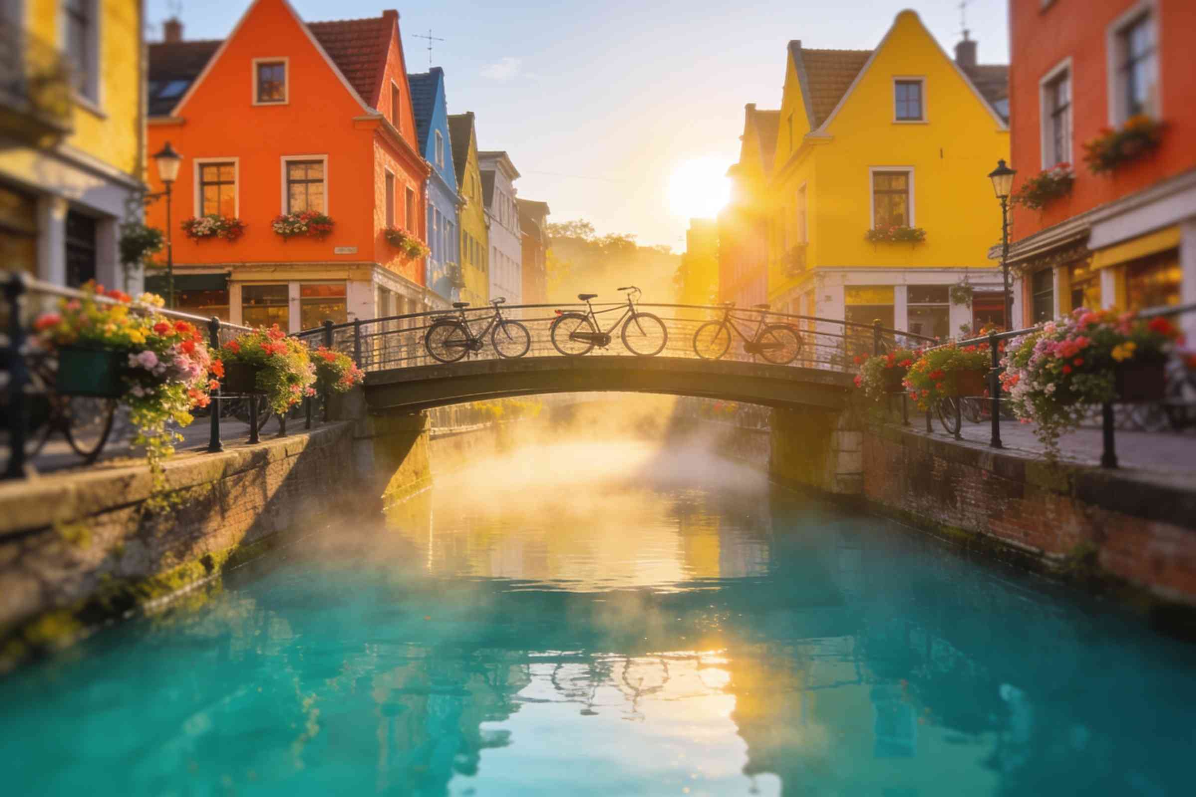 The best hour on the canals